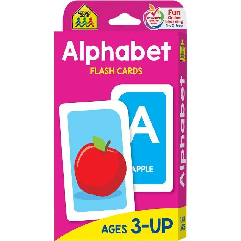 (12 Ea) Alphabet Flash Cards