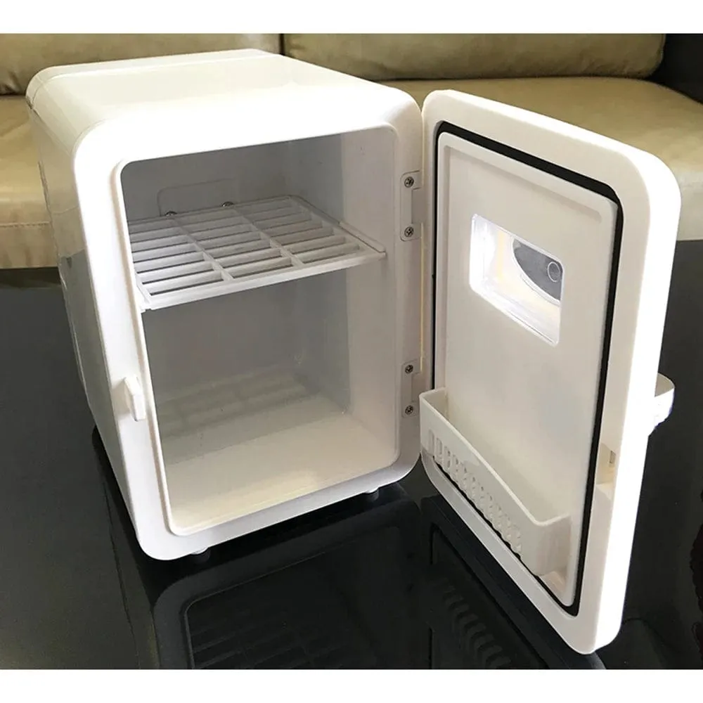 4L Mini Fridge Portable Refrigerator 110V 220V Warmer Cooler Beverage Drink Cans Samll Freezer for Home Kitchen Household