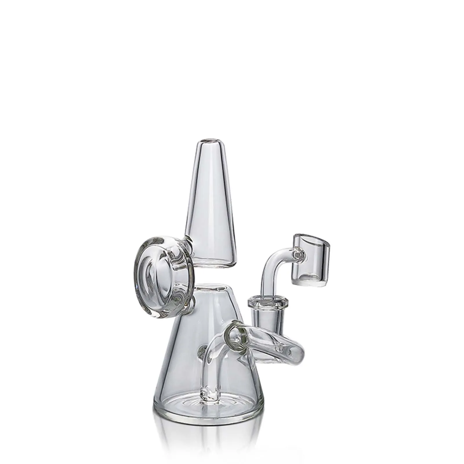 5.12″ Cone Mini Recycler Dab Rig