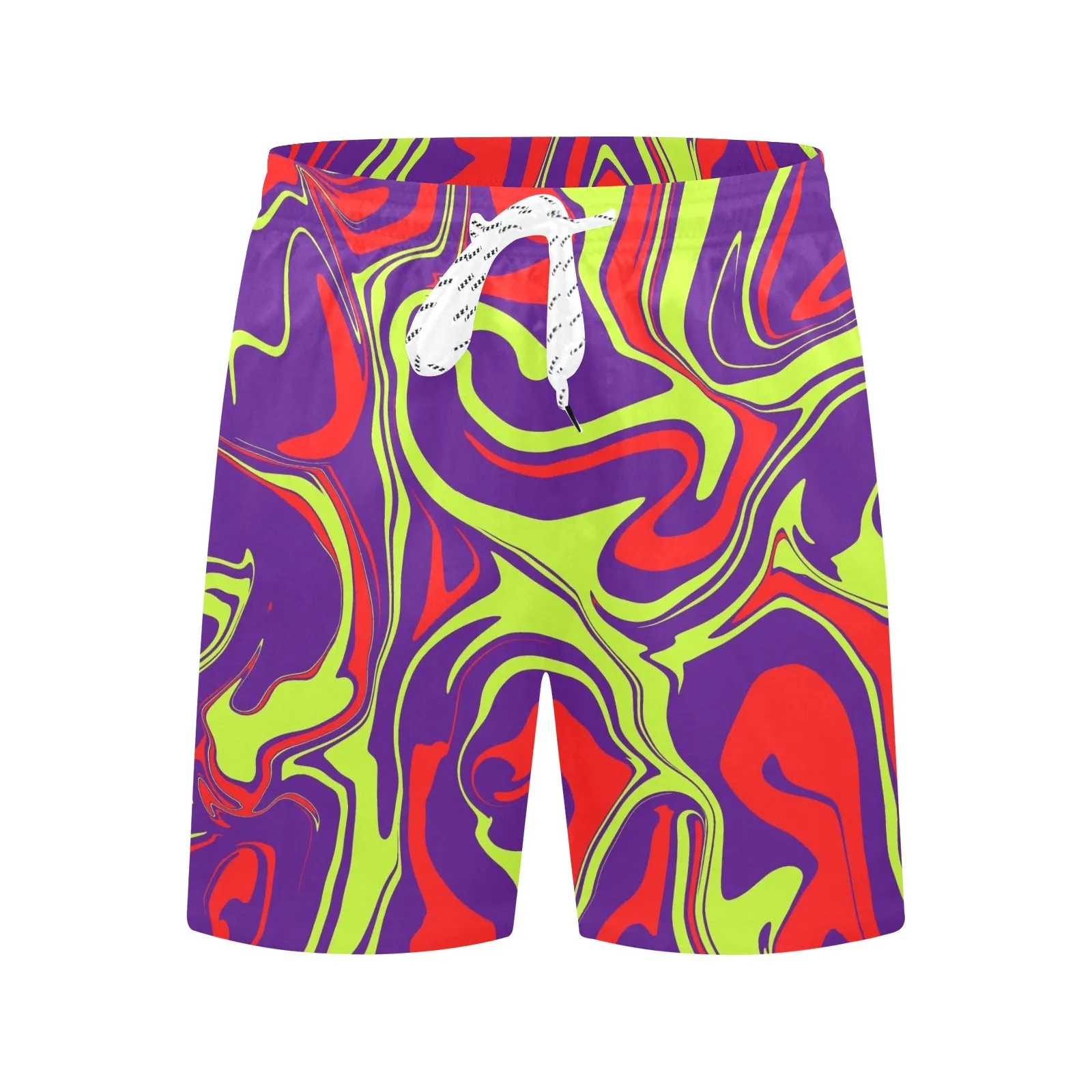 80s Moon Melt Swim Shorts