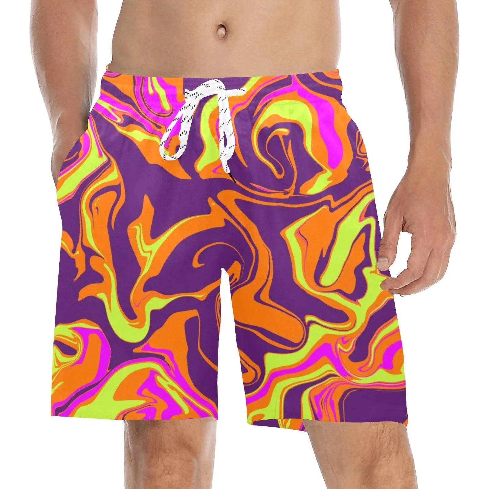 80s Mystery Gang Melt Swim Shorts