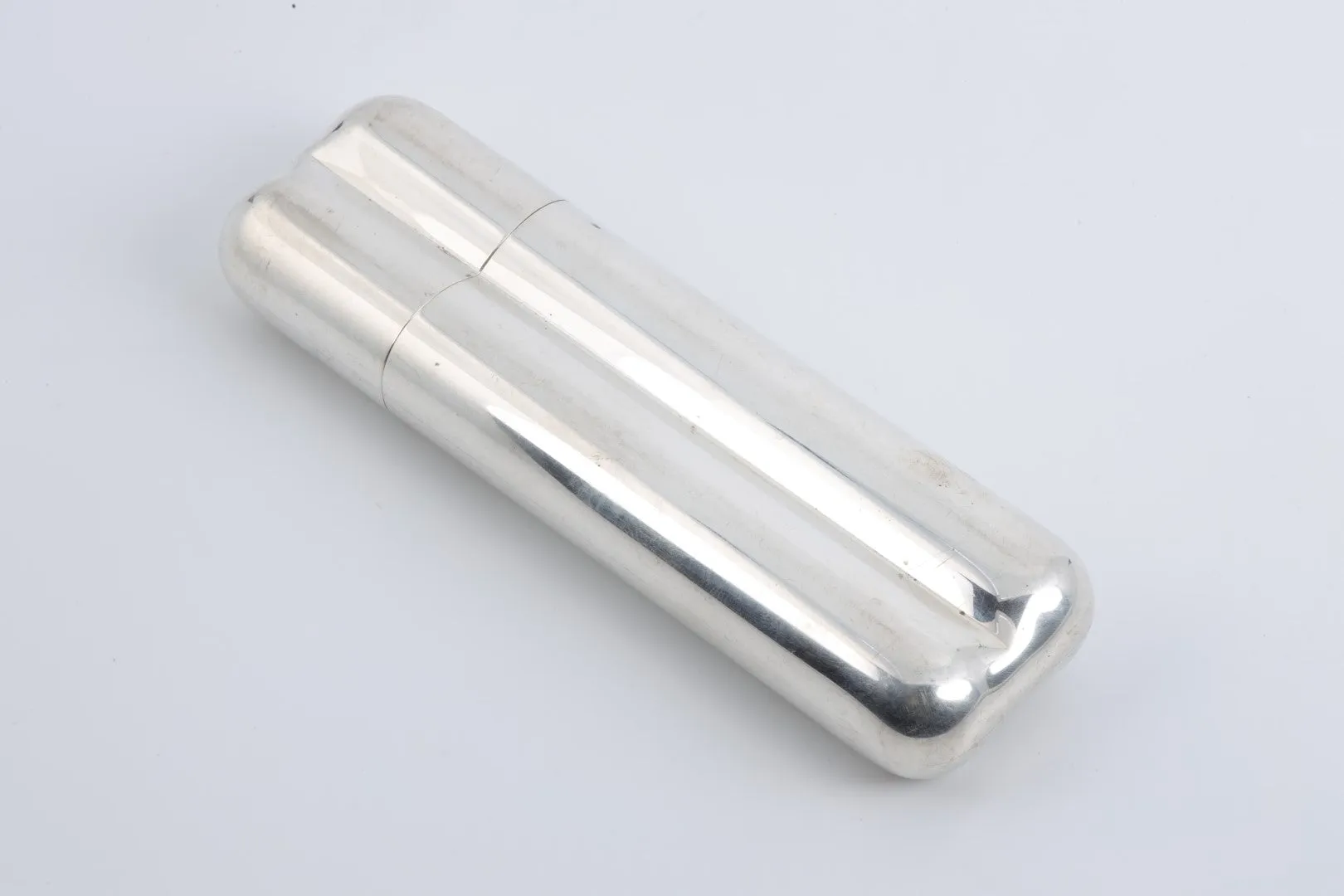 925 Silver Double Cigar Holder (113.68g.)