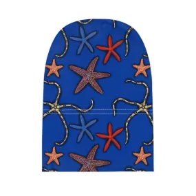 Blue Starfish Baby Beanie