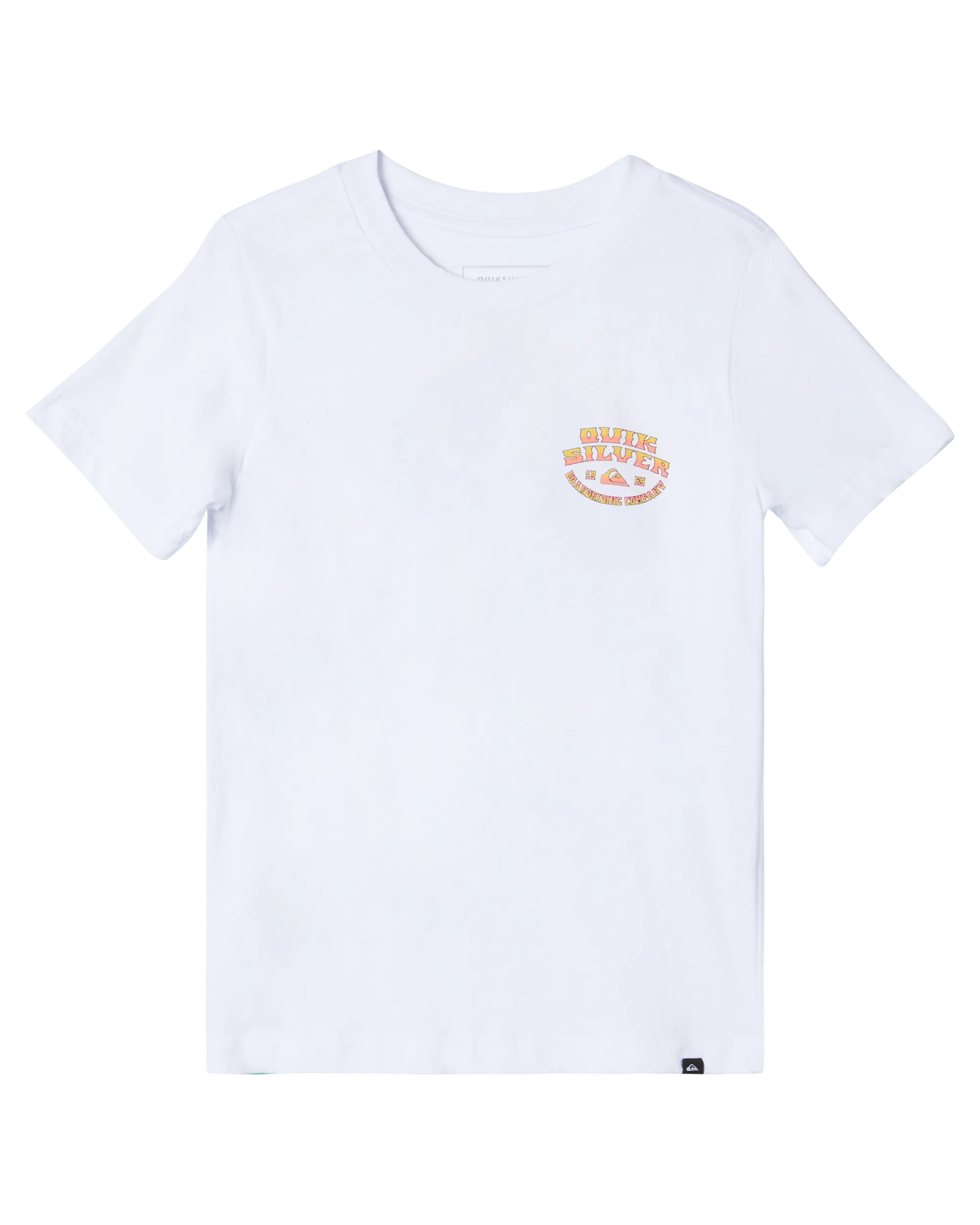 Boys 2-7 Backside Snap T-Shirt - White