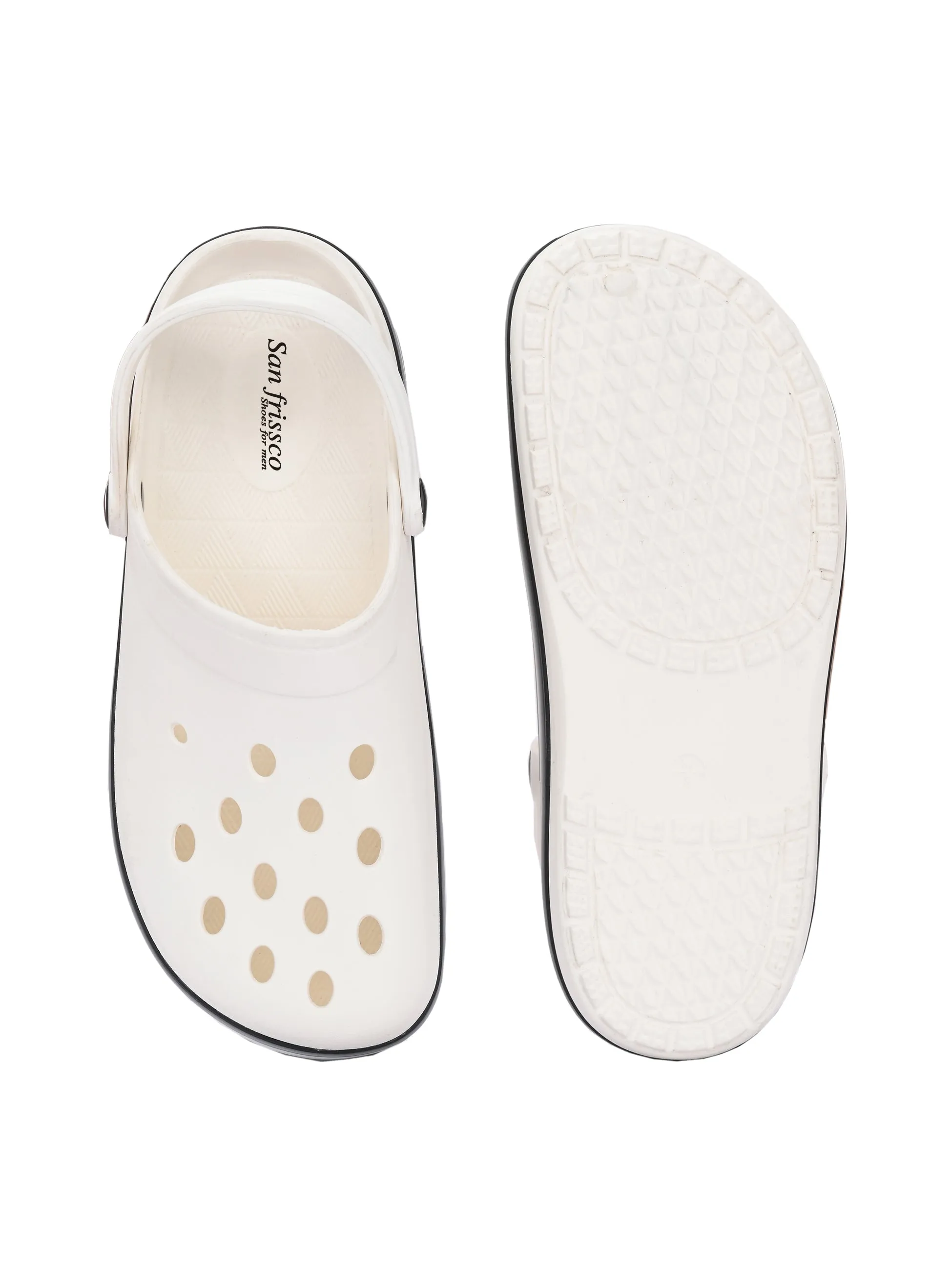 Breeze White Clogs