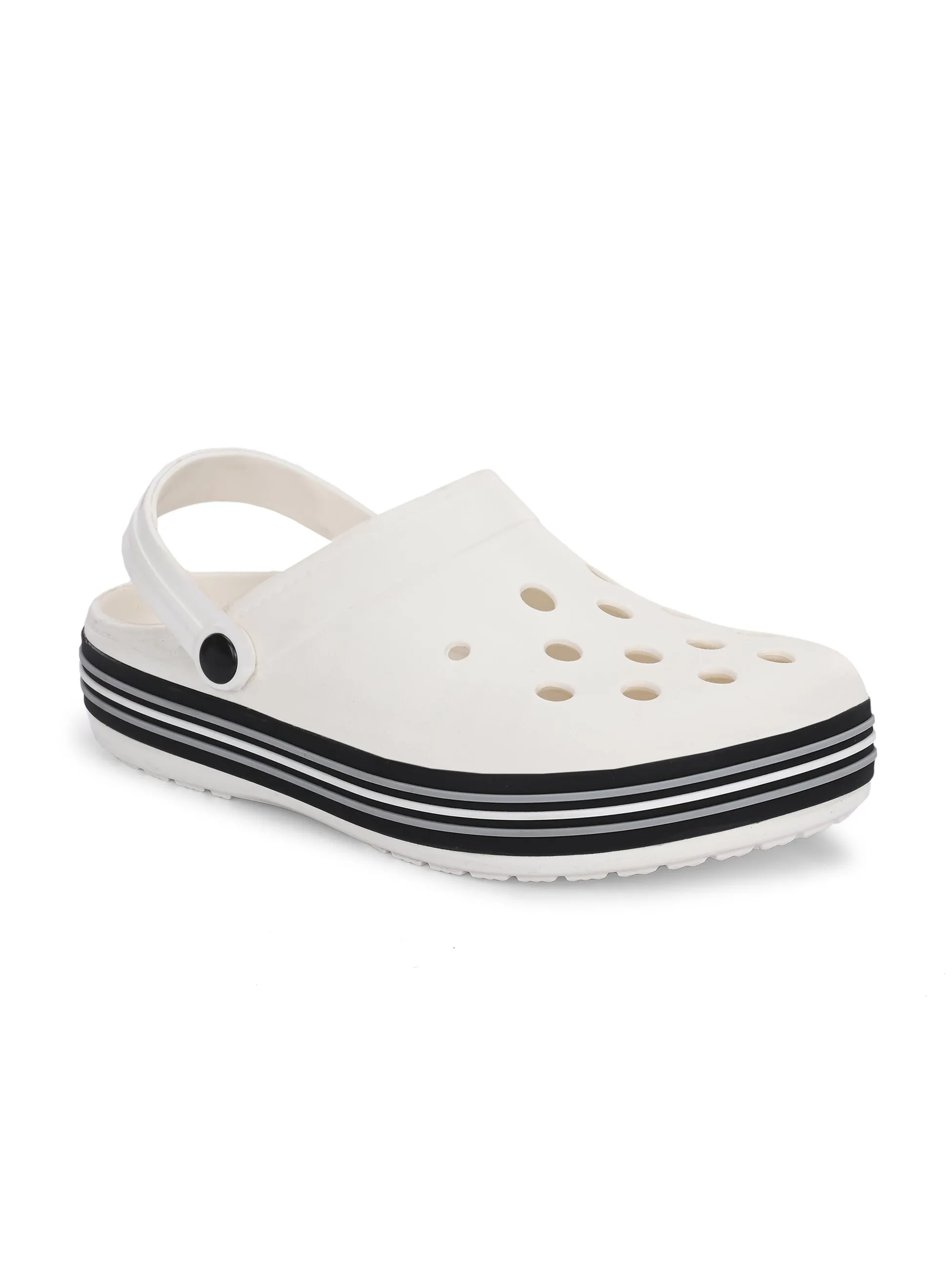 Breeze White Clogs