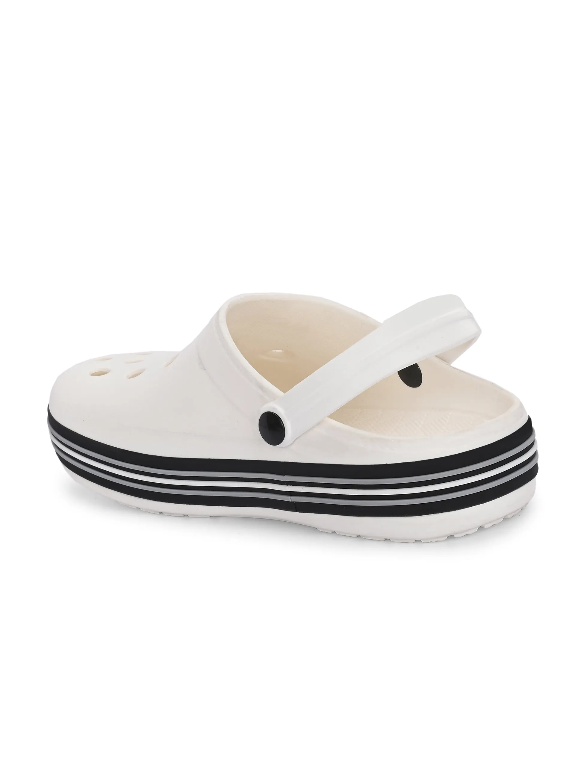 Breeze White Clogs