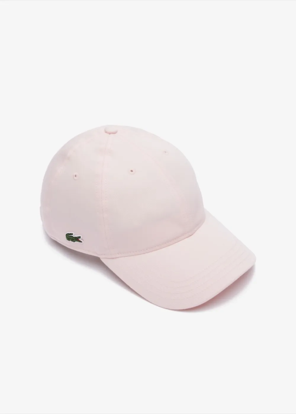 Casquette Lacoste rose pale