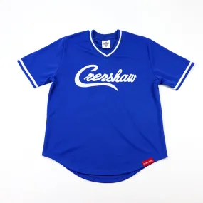 Crenshaw Baseball Warm Up - Royal/White