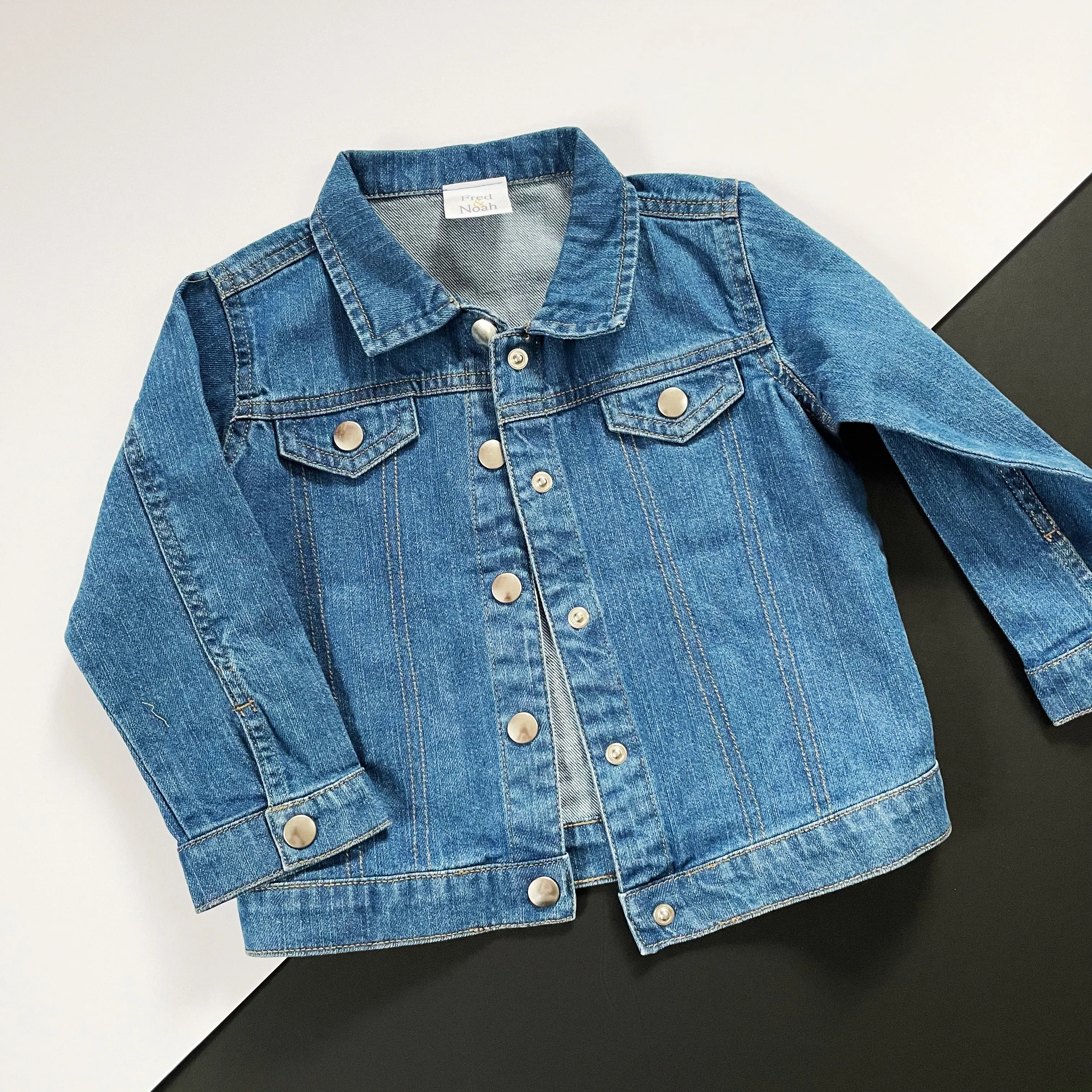 Fire Engine Organic Childs Denim Jacket