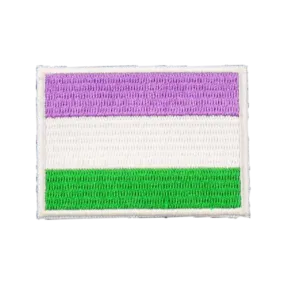 FLAG GENDERQUEER MultiMoodz Velcro Patch