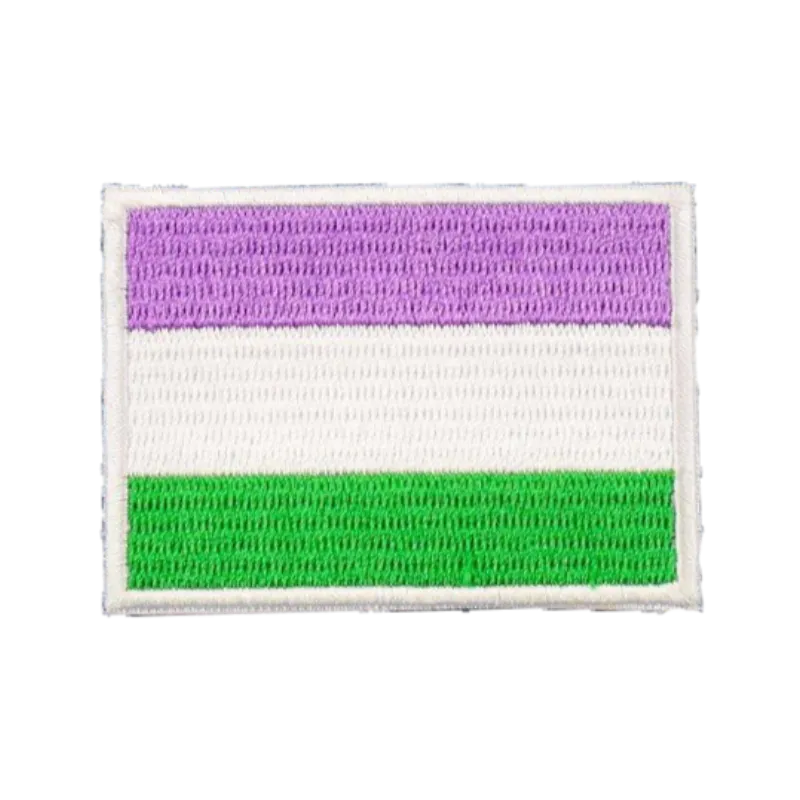 FLAG GENDERQUEER MultiMoodz Velcro Patch