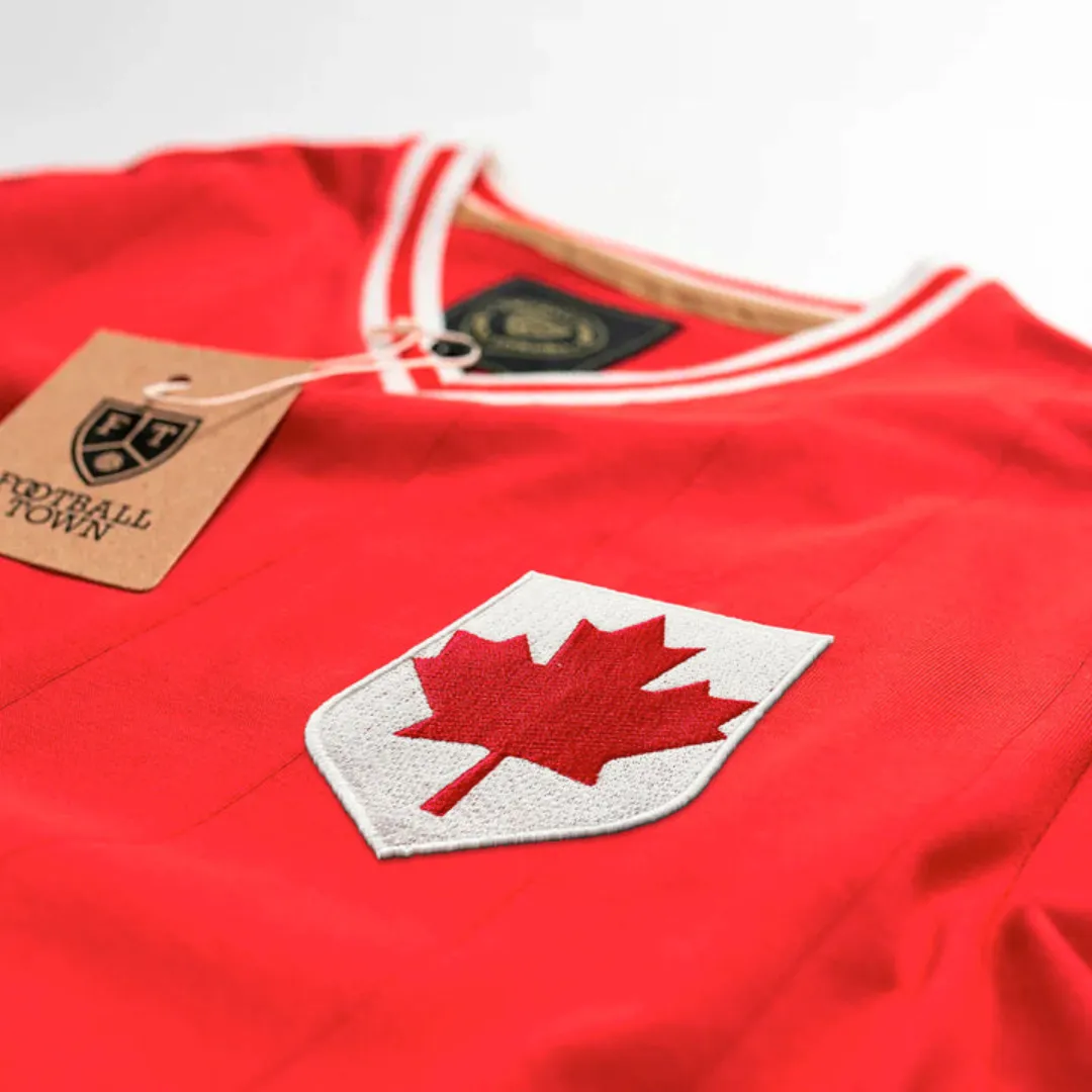 Football Town's 'The Red Leaf' Tee (Soccer Canada)