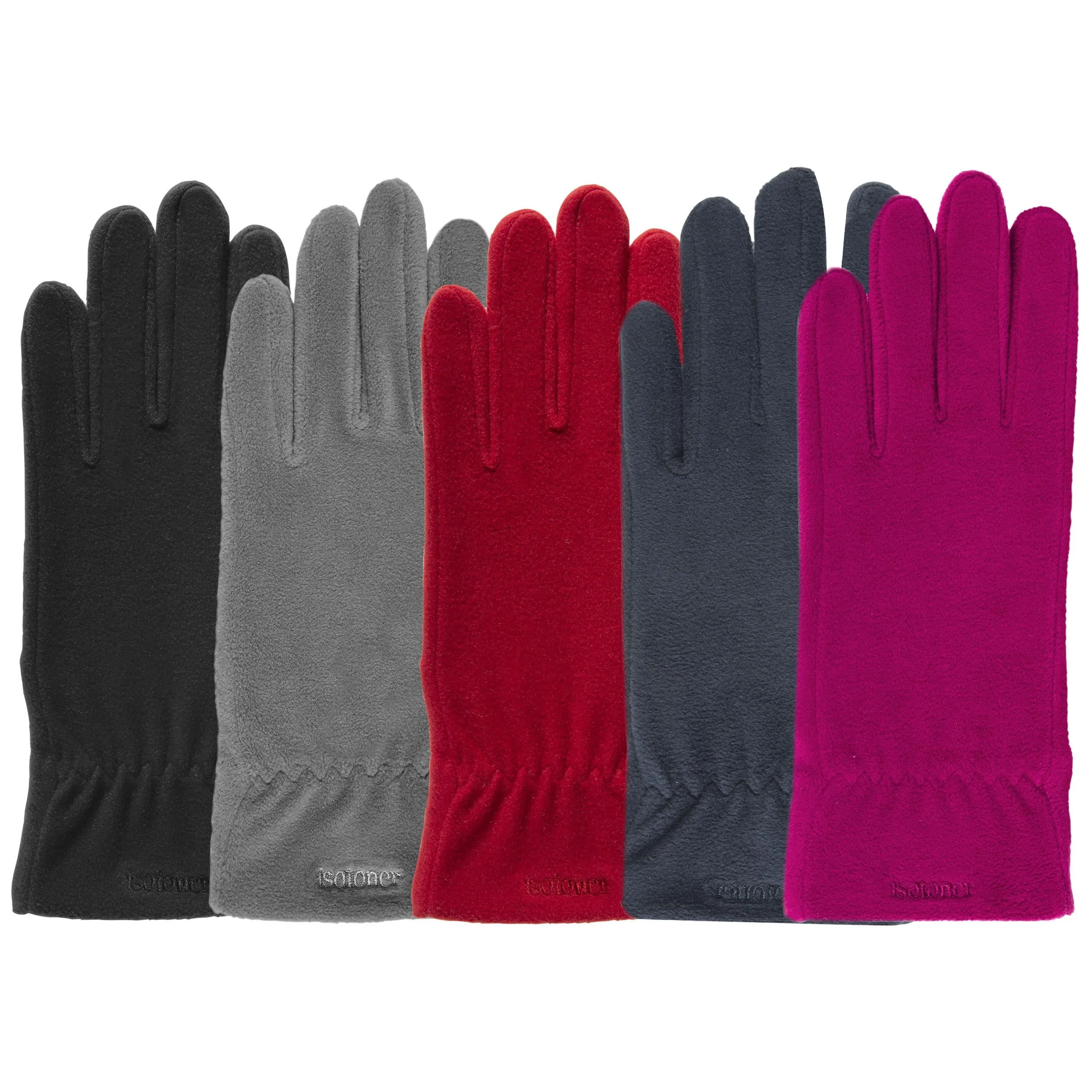 Gants Femme Polaire Stretch Marine