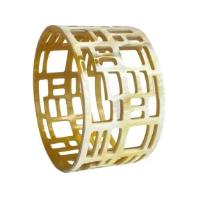 Geometric Horn Bangle