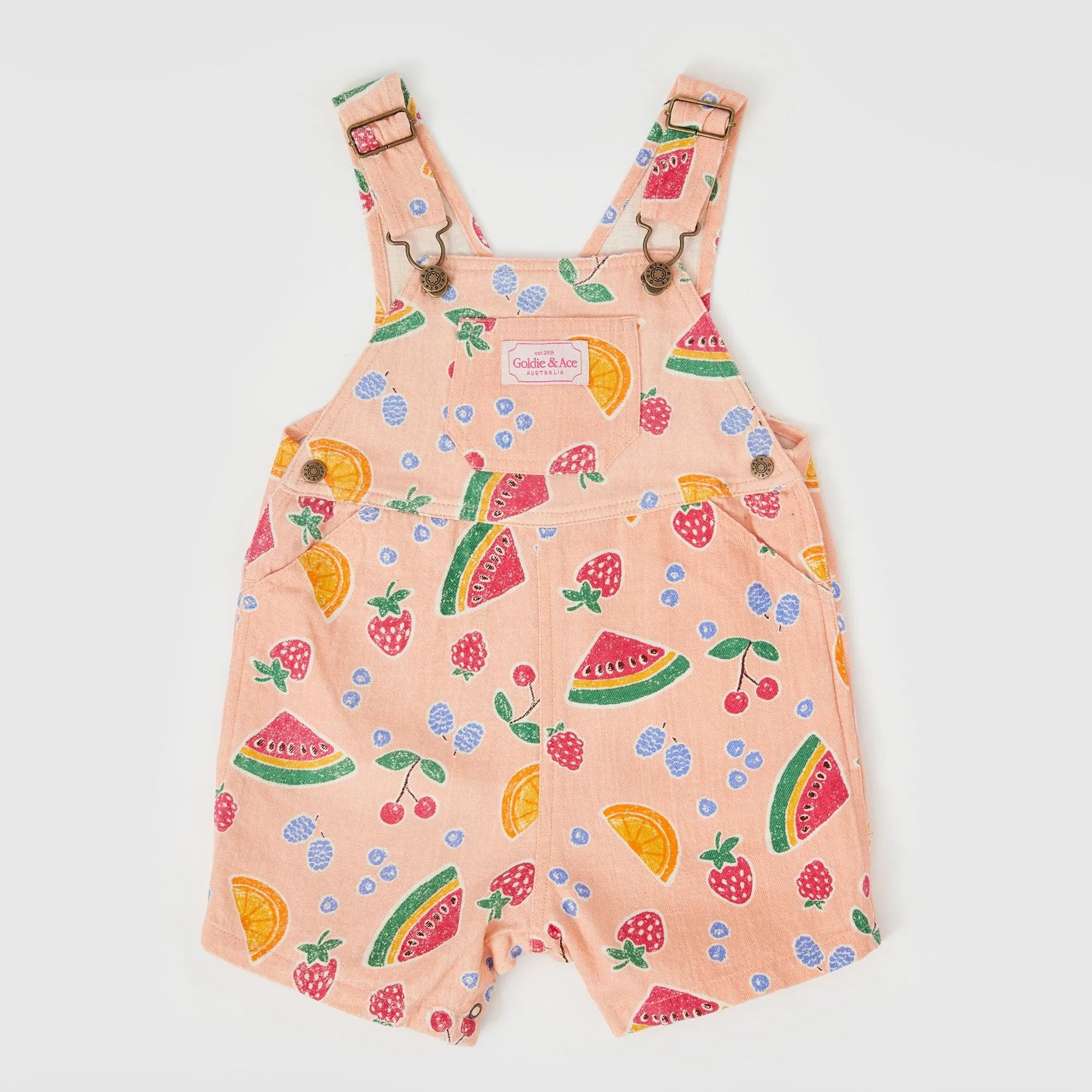 Goldie   Ace Burton Fruit Salad Linen Overalls