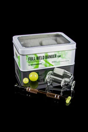 Kromedome Full Weld Terp Slurper Quartz Banger Kit