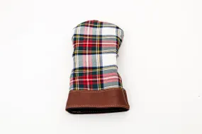 Leather & Wool Tartan Head Cover