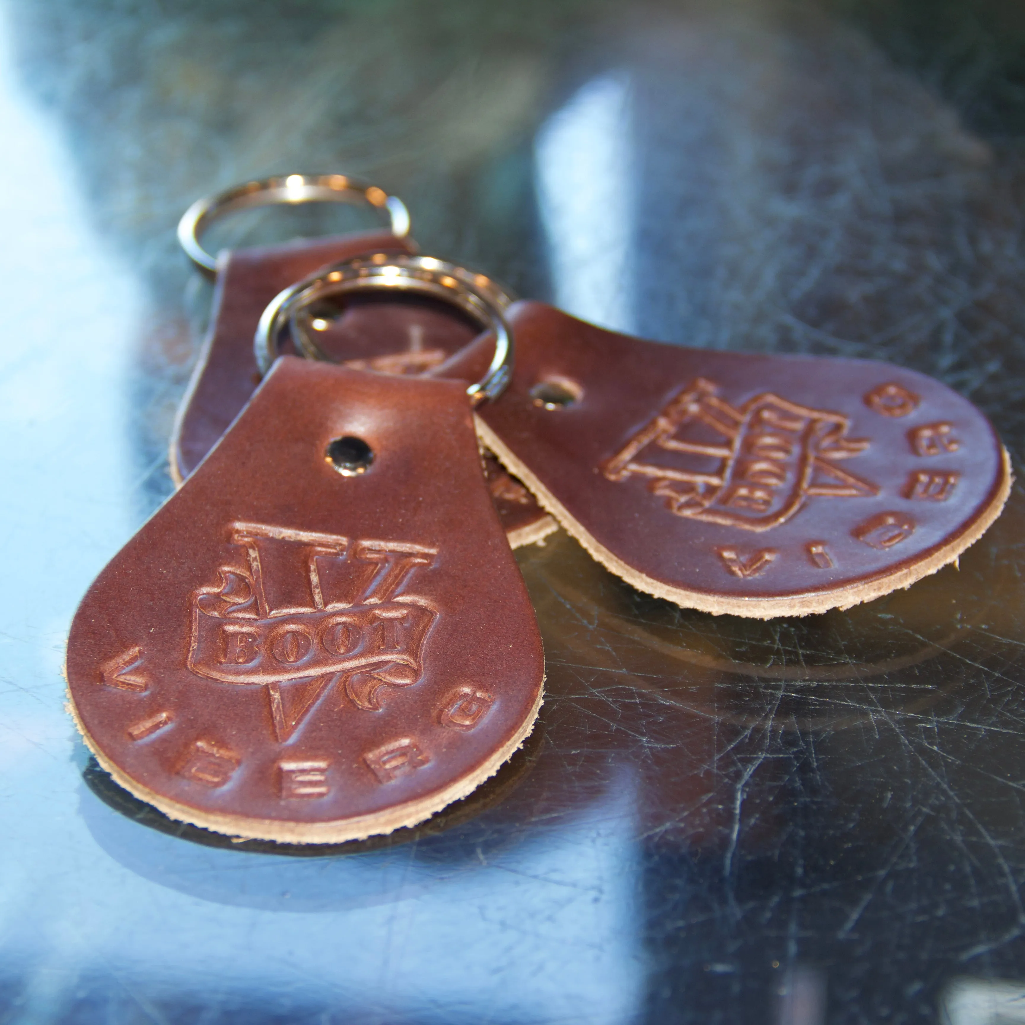 Leather Key Fob