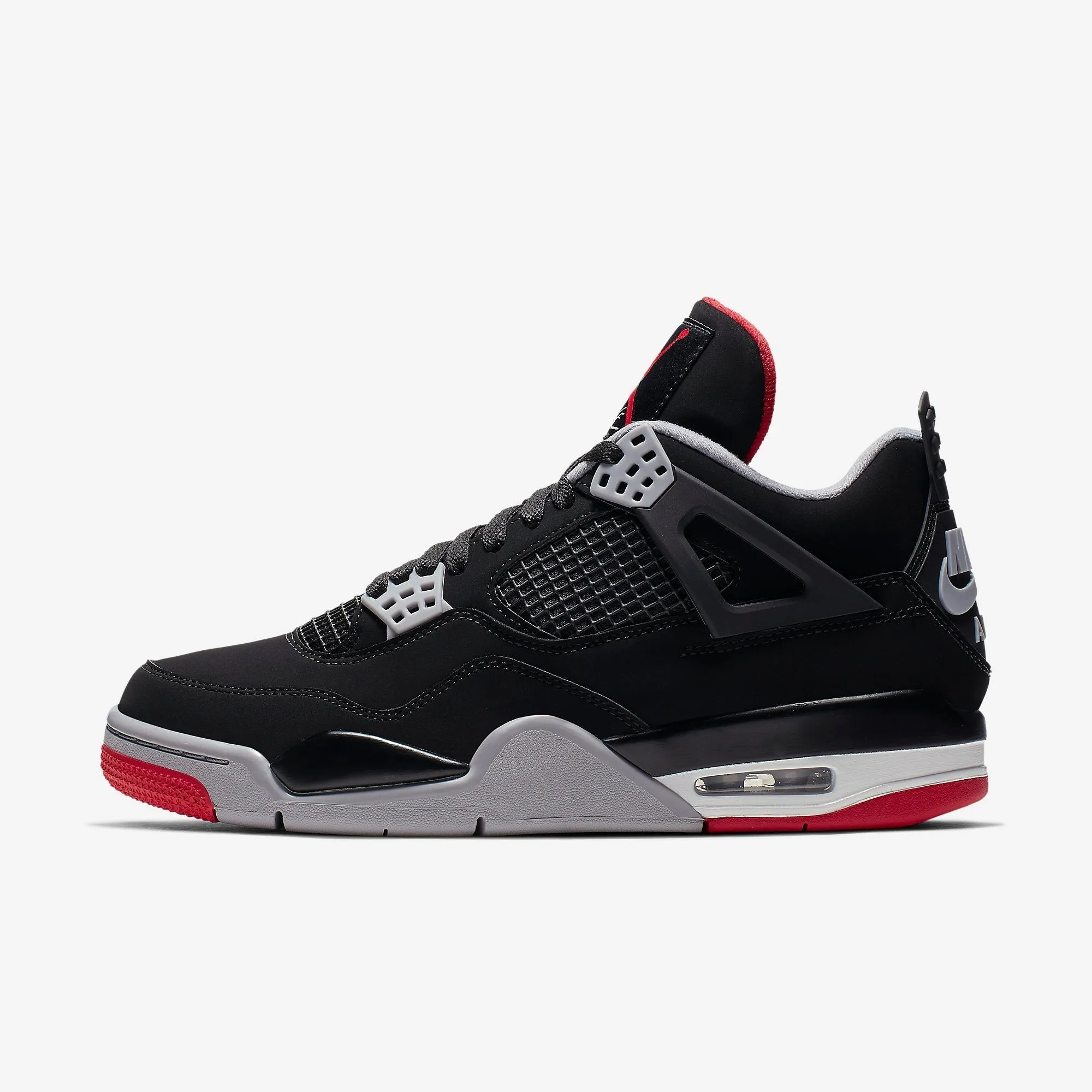 (Men's) Air Jordan 4 Retro 'Bred' (2019) 308497-060