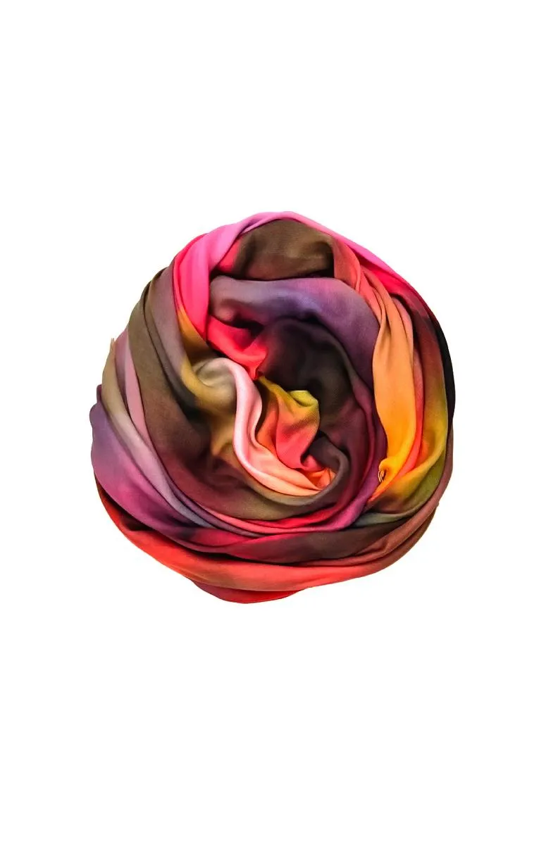 Modal & Cashmere Scarf- Celebration