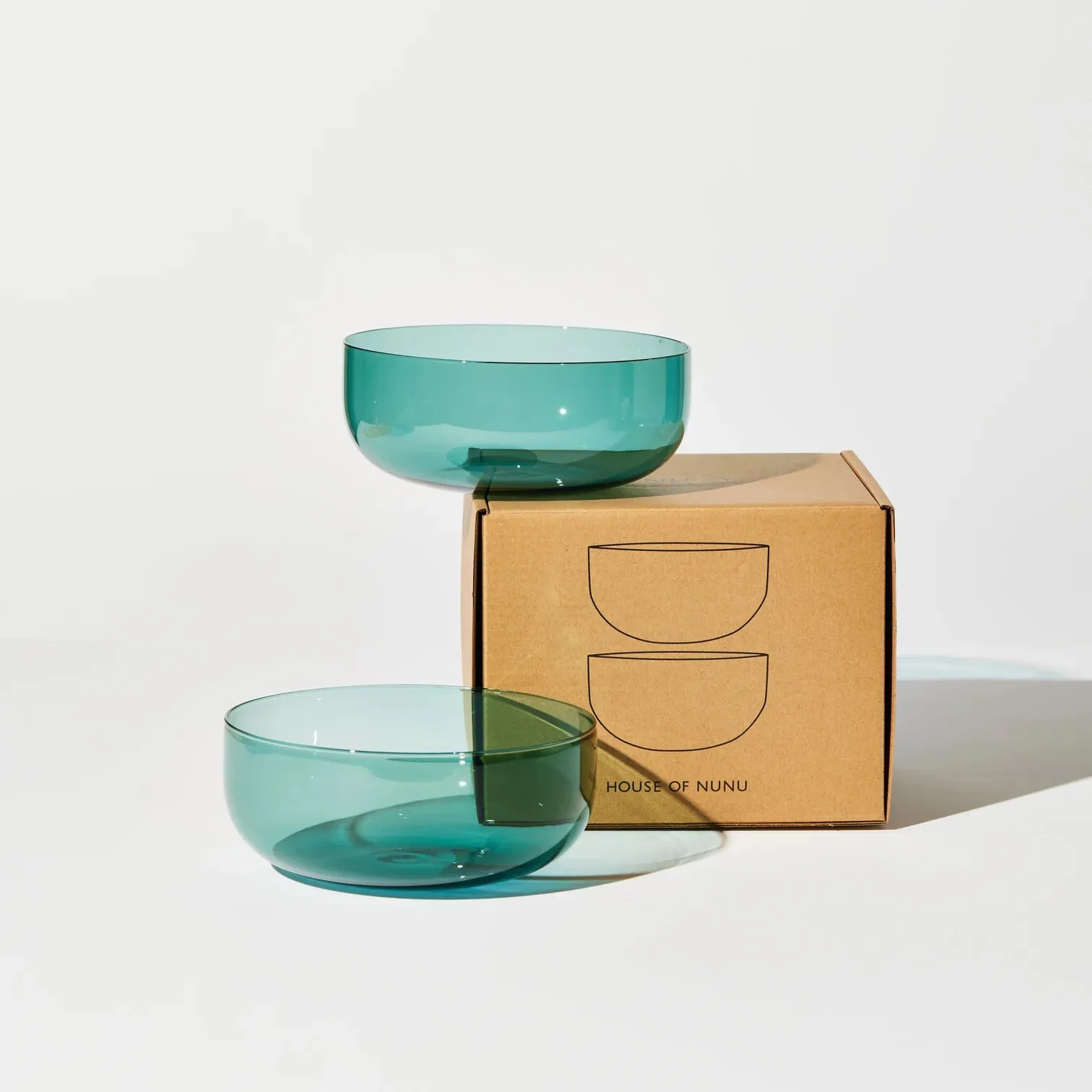 NUNU Abracadabra Bowls Set 2 TEAL