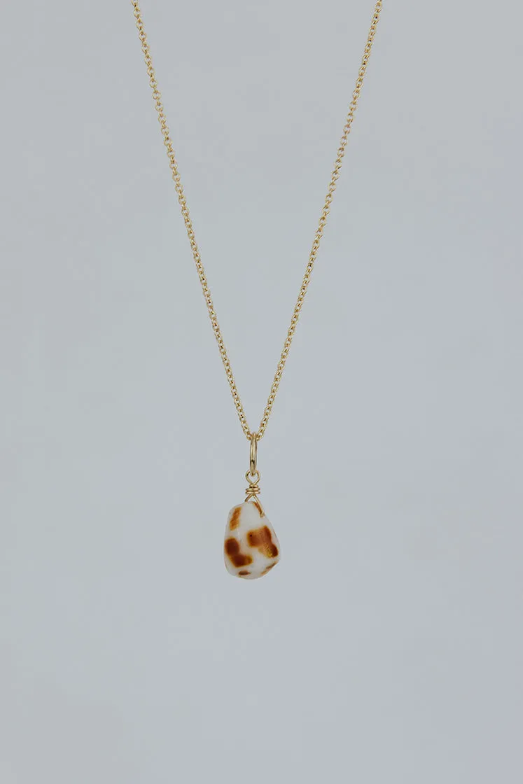 Perfect Tiny Shell Charm necklace