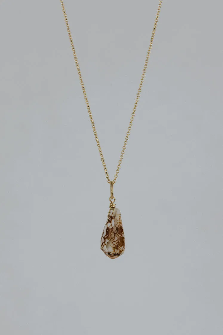 Perfect Tiny Shell Charm necklace