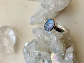 Raw Moonstone Akoni Ring - Small Oval (US 6 & 6.5)