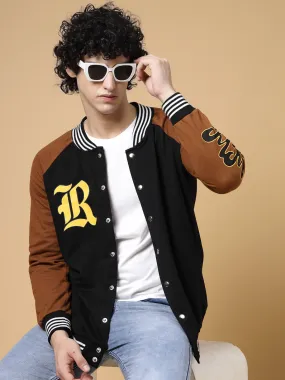 Rigo Signature Puff Printed Varsity Jacket