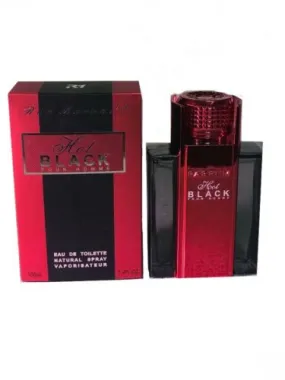 Ron Marone's Hot black pour homme  3.4 oz 100 ml  Edt for men  Sealed