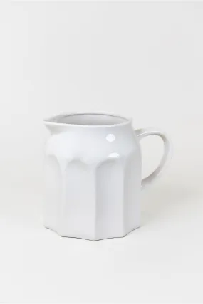 Sculpted Fluted Pitcher