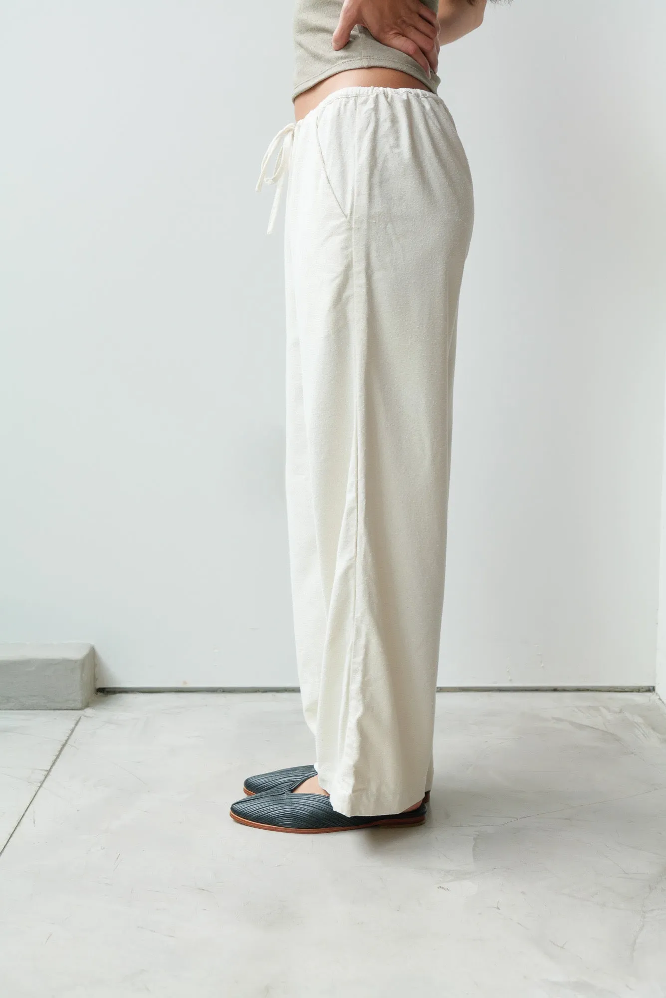 Silk Drawstring Pant