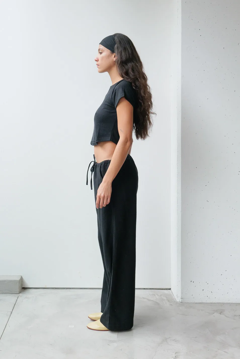 Silk Drawstring Pant