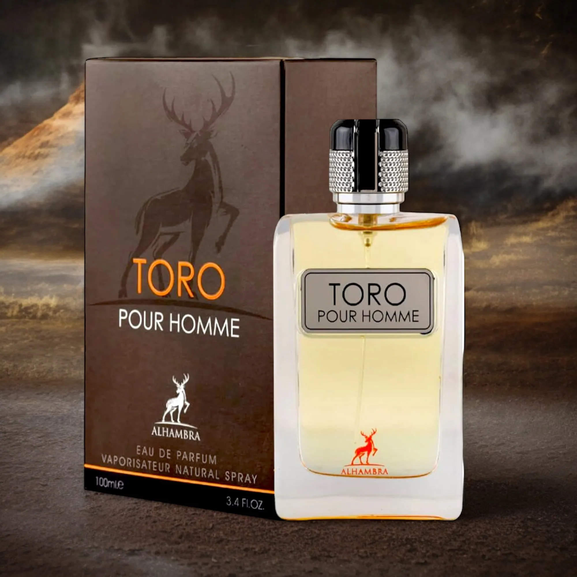 Toro Pour Homme by Maison Alhambra Eau de Parfum 3.4 oz Men