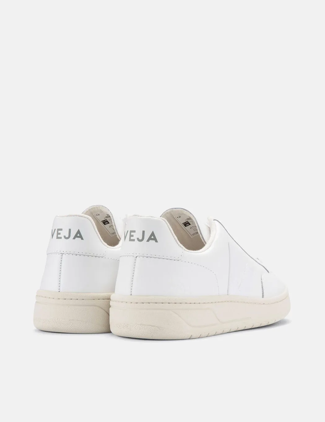 Veja V-12 Leather Trainers - Extra White