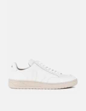 Veja V-12 Leather Trainers - Extra White